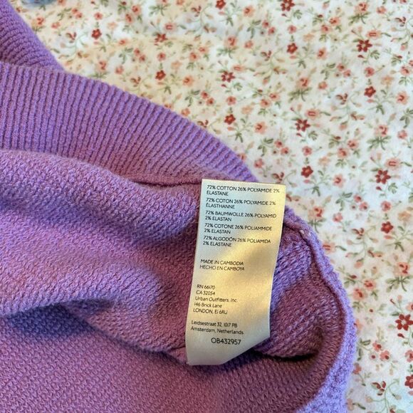 Free People Lavender Cowl Neck Sweater - Picture 7 of 8